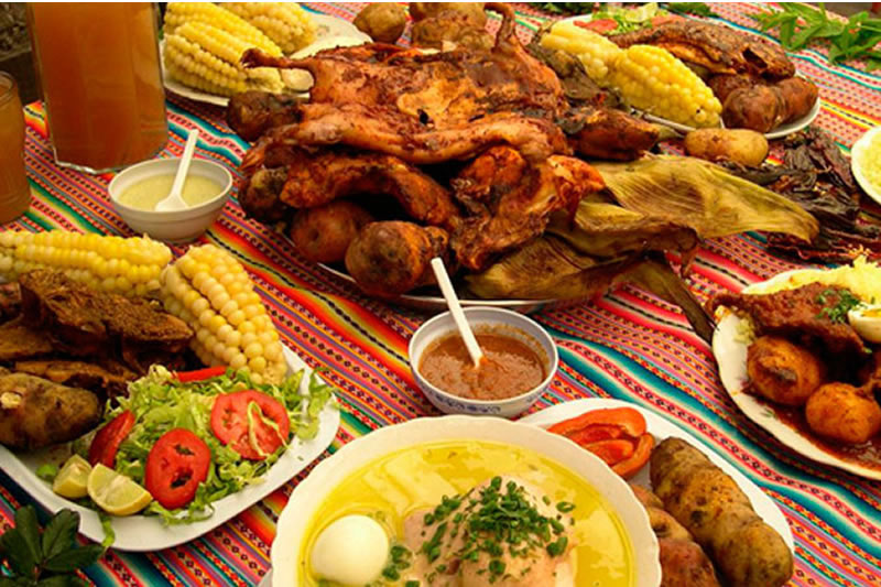 Gastronomía platos tipicos Cusco